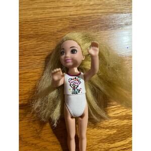 2015 Mattel Chelsea doll with swimsuit very good condition